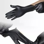 Black Nitrile Gloves Factory - 8mil Auto Repair