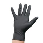 Black Nitrile Gloves Supplier - OEM Tattoo Work Disposable