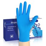Nitrile Gloves Factory - OEM Blue Exam Powder Free