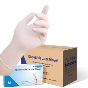 Powdered Latex Gloves Supplier - Rubber Exam Xl