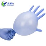 Blue Nitrile Gloves Bulk - 100PCS Exam Industrial