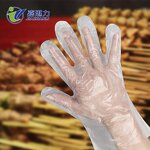 PE Gloves Bulk - 100PCS Plastic Disposable HDPE