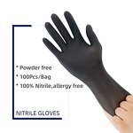 Black Nitrile Gloves Manufacturer - OEM Custom Sizes