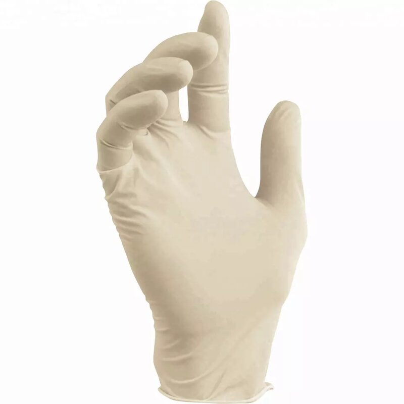 Disposable Latex Gloves Wholesale - Size 7.5 Exam