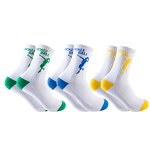 Pickleball Socks Supplier - Custom Jacquard Mid-Calf