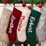 Christmas Stockings Manufacturer - Personalized Cable Knit