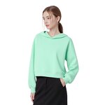 Cropped Hoodie Factory - 450g Pure Cotton Silver Fox