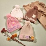 Baby Beanie Manufacturer - Custom Name Embroidery Pom Pom