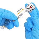 Dentist Badge Reel Manufacturer - Cute Teeth Shape Retractable