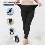 Plus Size Leggings Supplier - High Waisted Tummy Control