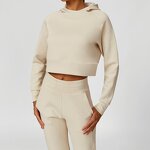 Women Lounge Sets Manufacturer - 2025 Fall Cropped Sweatshirt