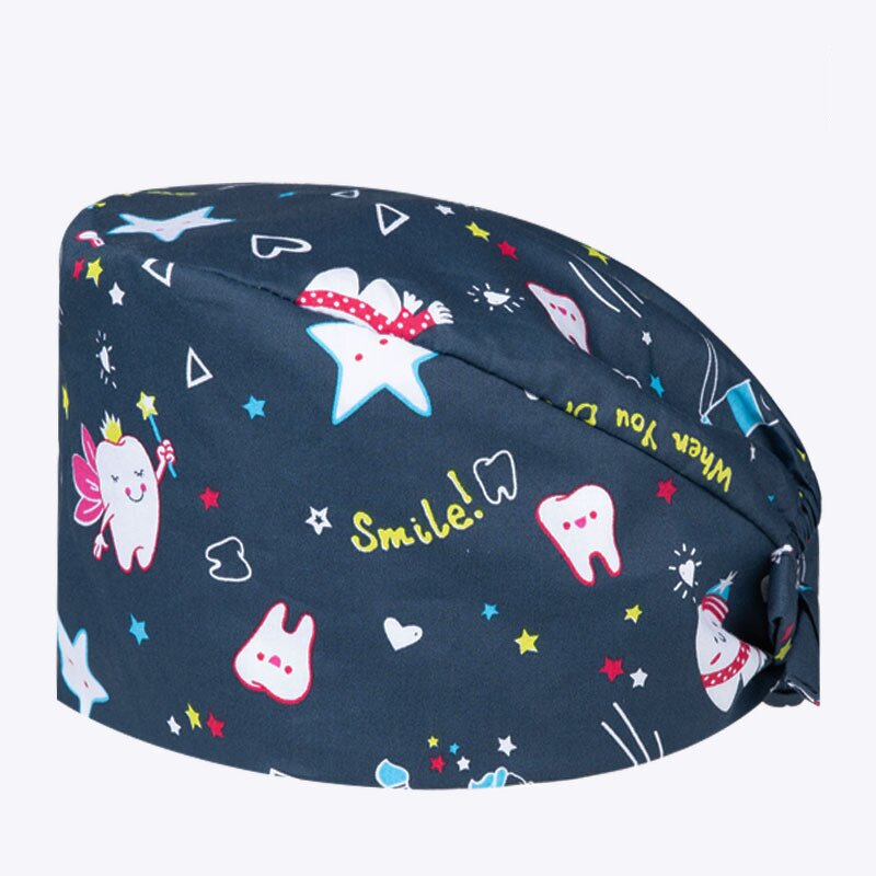 Nurse Scrub Cap Factory - Cotton Cartoon Printed Medical