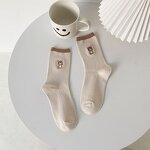 Tube Socks Supplier - Japanese Cute Bear Embroidery