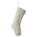 Christmas Stockings Factory - 18 Inch Lantern Cable Knit