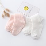 Baby Socks Manufacturer - Easter Rabbit Ruffled Mesh