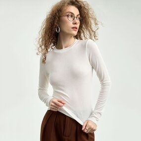 Women's Base Layer Factory - Lyocell Merino Wool Long Sleeve