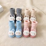 Baby Booties Supplier - 3D Cartoon Rabbit Anti-Skid