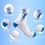 Pickleball Socks Supplier - Custom Jacquard Mid-Calf