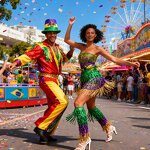 Leg Warmers Supplier - Mardi Gras Sequin Tassel