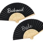 Wedding Fan Supplier - Bride Bridesmaids Folding Hand