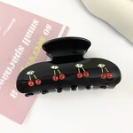 Hair Claw Clip Factory - Charm Cherry Nonslip Grip