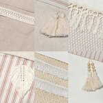 Christmas Stockings Factory - 20 Inch Rustic Farmhouse Tassels