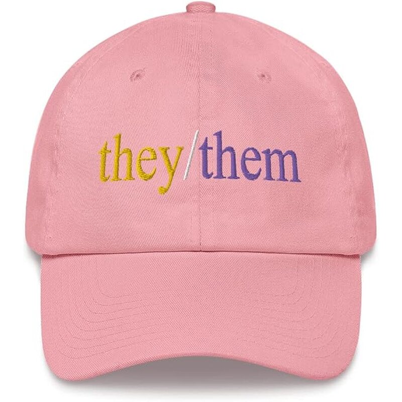 Pride Dad Hat Supplier - LGBTIQA+ Nonbinary Pronouns