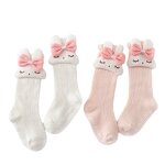 Baby Socks Manufacturer - Easter Rabbit Ruffled Mesh