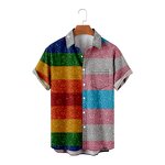 Pride Shirt Manufacturer - LGBTQ Rainbow Flag Men's