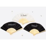 Wedding Fan Supplier - Bride Bridesmaids Folding Hand