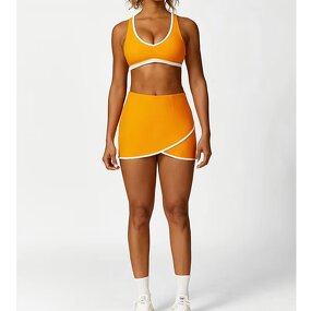 Women's Workout Sets Factory - 2 Piece Tennis Skort Tank