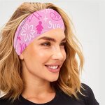 Sports Headband Manufacturer - Pink Ribbon Breast Cancer