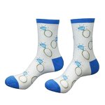 Wedding Socks Manufacturer - Funny Bride Groom Cotton