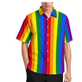 Pride Shirt Manufacturer - LGBTQ Rainbow Flag Men's