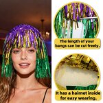 Mardi Gras Wig Supplier - Colorful Fringe Carnival