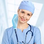 Nurse Scrub Cap Supplier - Adjustable Bouffant Embroidery