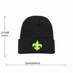 Winter Beanie Manufacturer - Mardi Gras Fleur De Lis