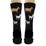 Unisex Socks Manufacturer - New Goat Themed Crew