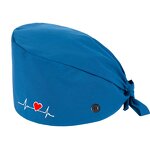 Nurse Scrub Cap Supplier - Adjustable Bouffant Embroidery