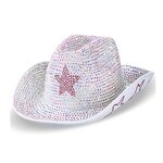 Cowboy Hat Supplier - Disco Silver Star Rhinestone