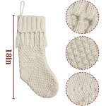Christmas Stockings Factory - 18 Inch Cable Knit Personalized