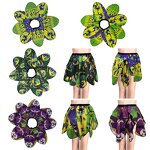 Party Skirt Supplier - Mardi Gras Flower Carnival