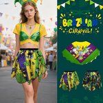 Party Skirt Supplier - Mardi Gras Flower Carnival