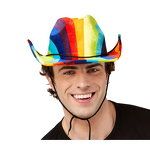 Cowboy Hat Supplier - LGBTQ Carnival Rainbow Glitter