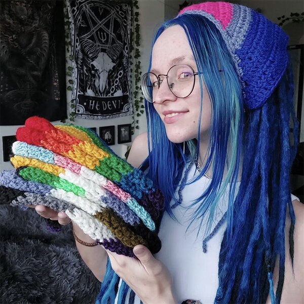 Pride Bandana Factory - LGBTQ Crochet Scarf