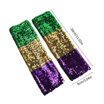 Arm Warmers Supplier - Sequin Mardi Gras Carnival