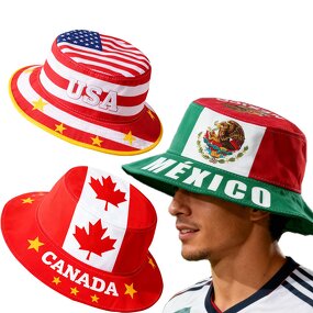 World Cup Bucket Hat Factory - 2026 National Flag Themed