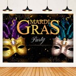 Carnival Backdrop Supplier - Party Masks Banner Decor