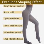 Metallic Pantyhose Manufacturer - High Waist Fleece Lined