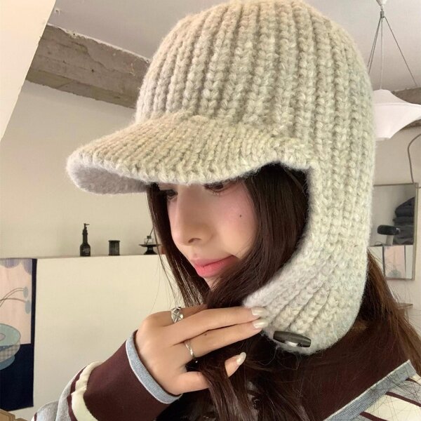 Winter Trapper Hat Factory - Korean Wool Blend Ear Flaps